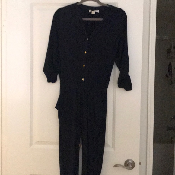 Michael Kors navy jumpsuit - Picture 1 of 3